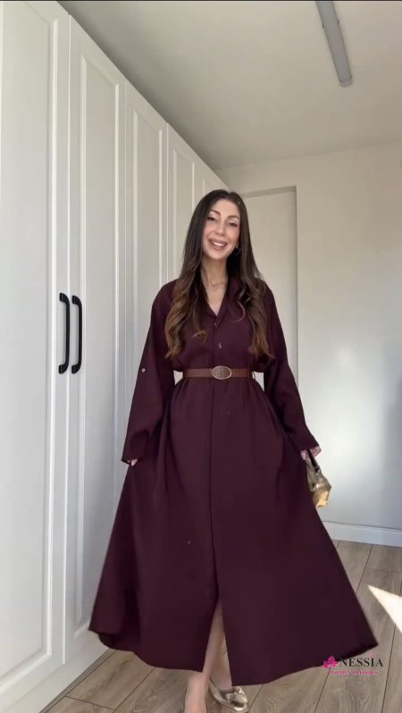 فستان مع قشاط