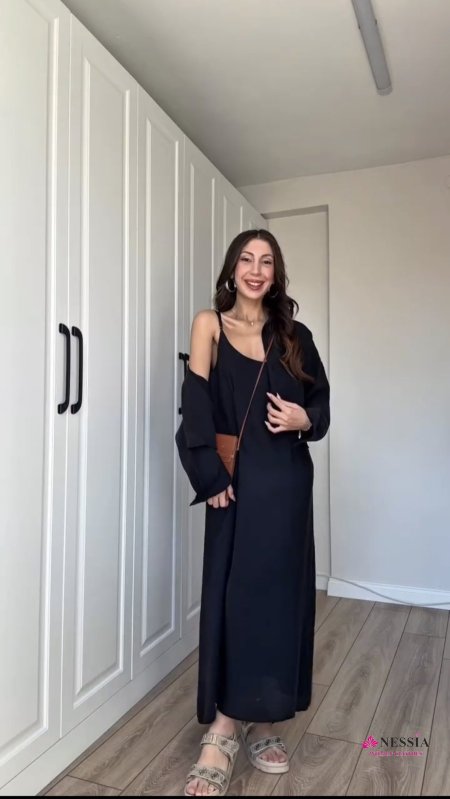 فستان مع قميص