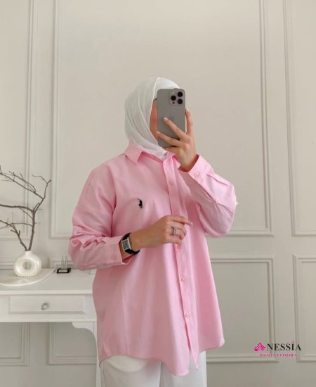 قميص بولو سادة