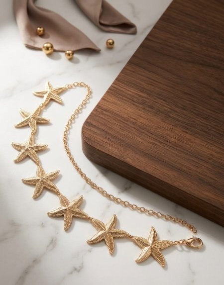 حزام خصر ذهبي