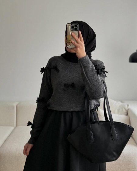 بلوزة صوف شبر